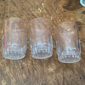 Arcoroc France 4 Ounces Drinking Glasses Lot Of 3